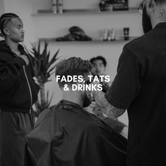 11/10/2025 - FADES, TATS & DRINKS (W. Humble Barbers)