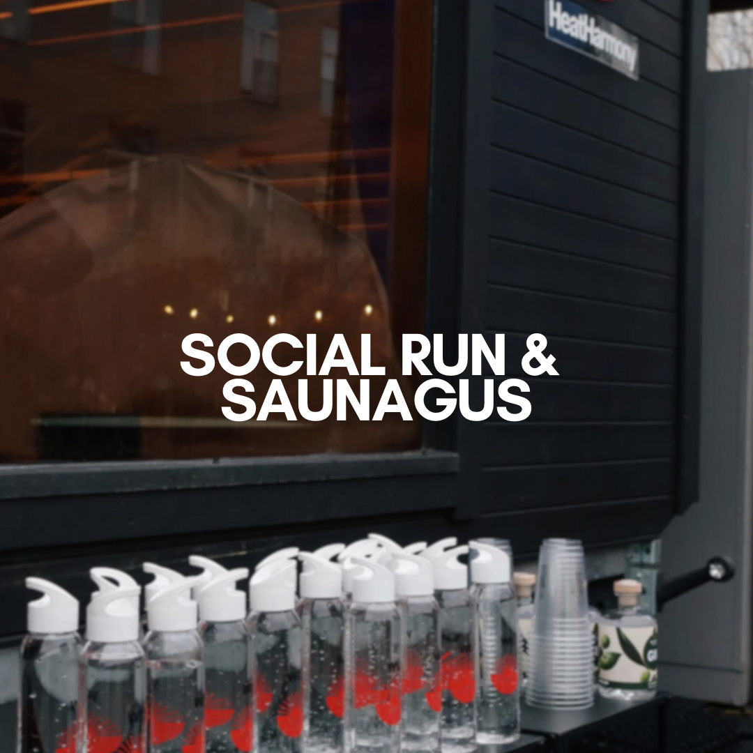 13/01/2025 - SOCIAL RUN & SAUNAGUS (W. HEAT HARMONY) 17:30 - 19:15