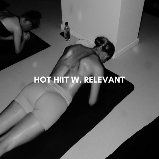 19/09/2025 - HOT HIIT (W. HOT YOGA AARHUS & RELEVANT) 12:00 - 13:30